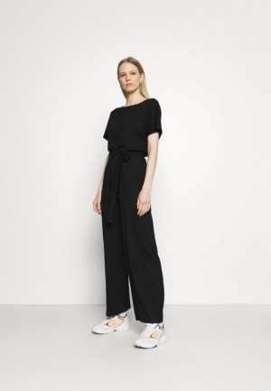 Salopeta Dama Anna Field Jumpsuit Negrii | 27653-KMRP