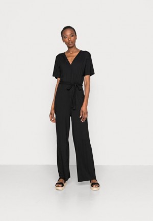 Salopeta Dama Anna Field Jumpsuit Negrii | 09264-RUHA