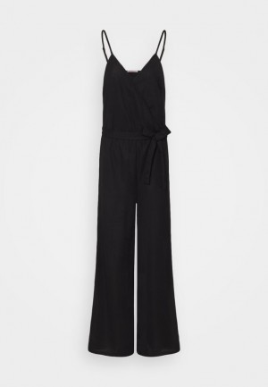 Salopeta Dama Anna Field Jumpsuit Negrii | 07948-VLTB