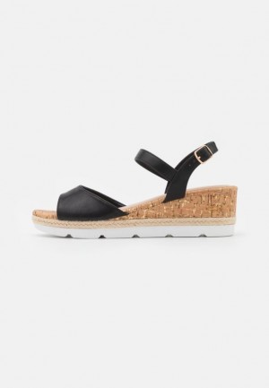 Sandale Dama Anna Field Confort Espadrilles Negrii | 71903-MGOL