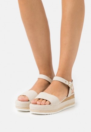 Sandale Dama Anna Field Confort Espadrilles Bej | 63158-PSFA