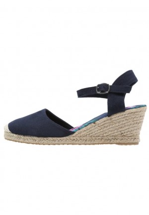 Sandale Dama Anna Field Espadrilles Albastri Inchis | 02643-UHGJ