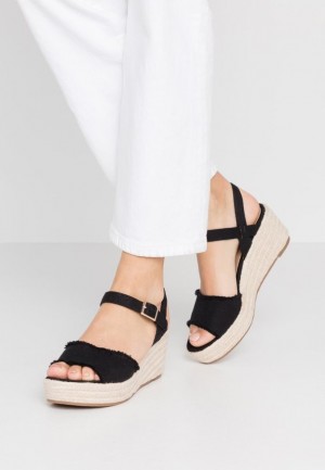 Sandale Dama Anna Field Espadrilles Negrii | 53126-QGTU
