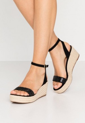 Sandale Dama Anna Field Espadrilles Negrii | 46513-ZBNO
