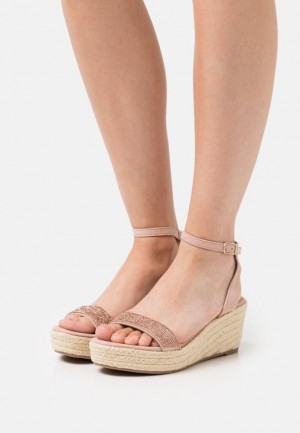 Sandale Dama Anna Field Espadrilles Roz Deschis | 57301-XZRV