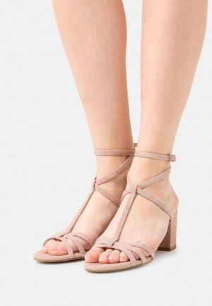 Sandale Dama Anna Field Piele Sandals Bej | 42365-YETG