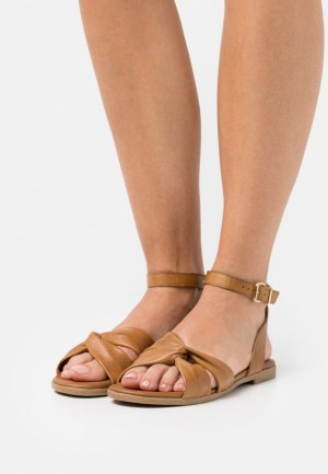 Sandale Dama Anna Field Piele Sandals Maro | 23510-PCFL