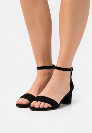 Sandale Dama Anna Field Piele Sandals Negrii | 38069-BKWI
