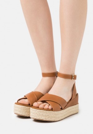 Sandale Dama Anna Field Platforma Sandals Maro | 45172-ZCYN