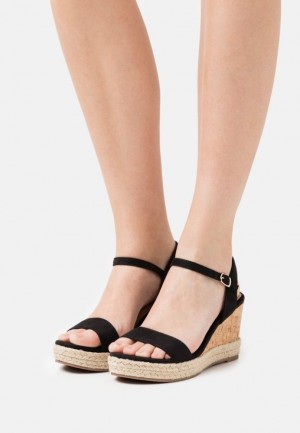 Sandale Dama Anna Field Platforma Sandals Negrii | 65912-PRUW