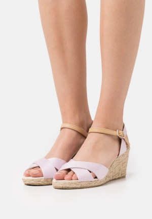Sandale Dama Anna Field Wedge Sandals Roz Deschis | 08613-MVGP