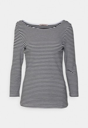 Tricouri Dama Anna Field Long Sleeved Top Negrii | 83426-QDWE