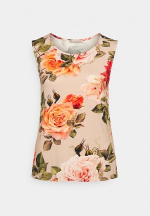 Tricouri Dama Anna Field Top Albi | 35781-VTZB