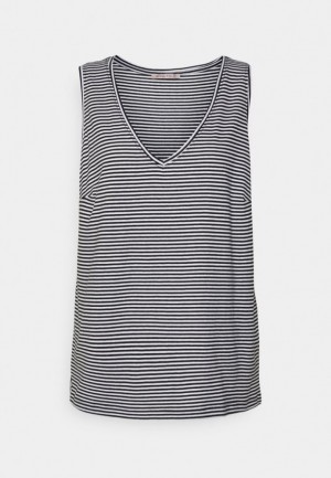 Tricouri Dama Anna Field Top Negrii | 43608-DTEI